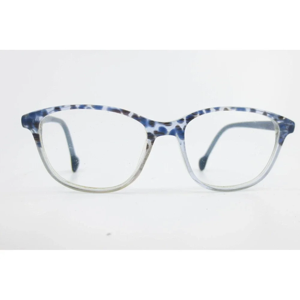 Lisa Loeb Eyewear by Classique Blue Sky 49-15-130 Cat Eye Glasses Frames Blue